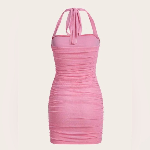 Plus Cut Out Side Ruched Tube Bodycon Dress - Picture 2 of 2